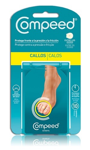 COMPEED CALLOS - HIDROCOLOIDE (ENTRE DEDOS 10 U)