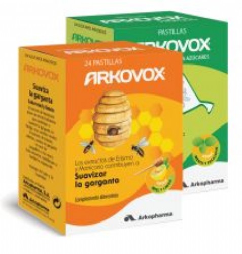 ARKOVOX PROPOLIS + VITAMINA C (20 COMP MIEL Y LIMON)