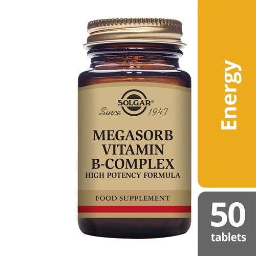 Solgar megasorb b-complex 50 comp