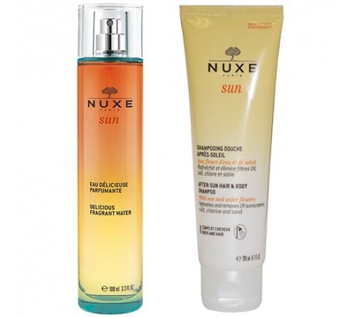 Nuxe sun agua perfumada cofre regalo