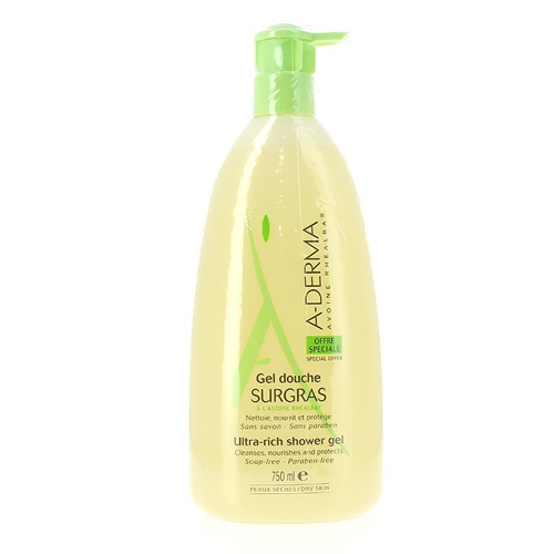 A-derma gel de ducha sobregraso (750 ml)