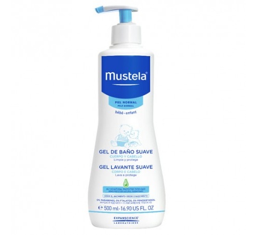 Mustela gel de baño suave (500 ml)