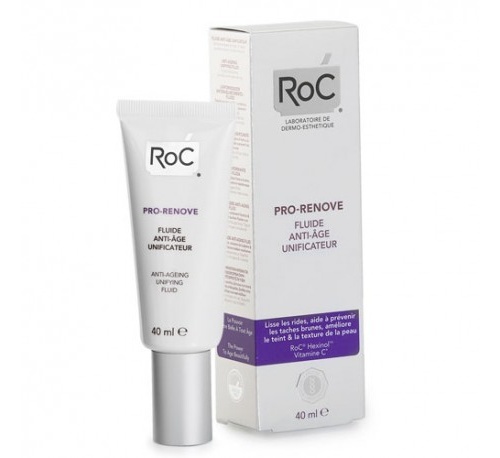 Roc pro-renove fluido antiedad unificante (40 ml)