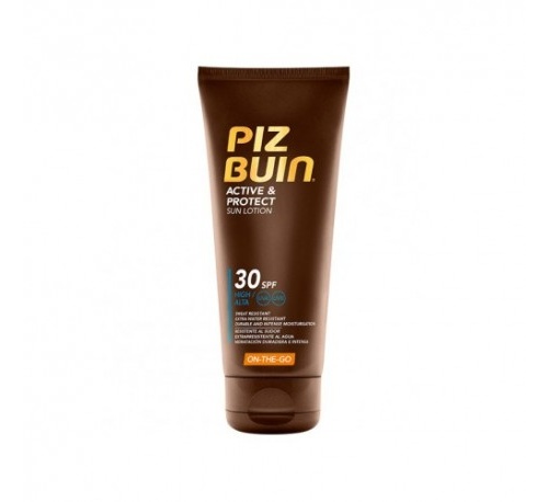 Piz buin active & protect locion solar spf 30 - proteccion alta (100 ml)