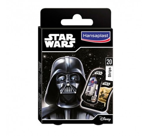 Hansaplast junior tiras adhesivas dibujos inf - aposito adhesivo (disney starwars 20 u)