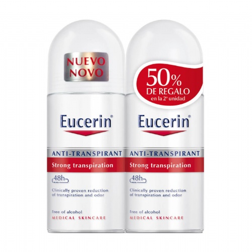 Eucerin antitranspirante 2ª unid al 50% dto.