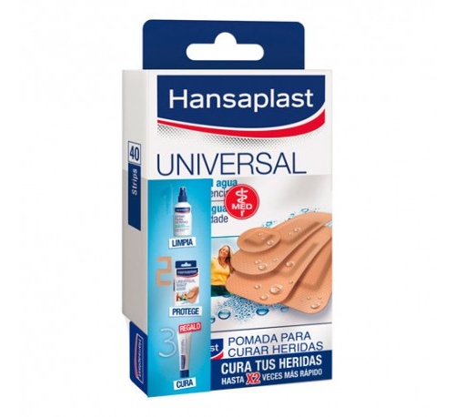 Hansaplast universal - aposito adhesivo (surtido 40 strips)