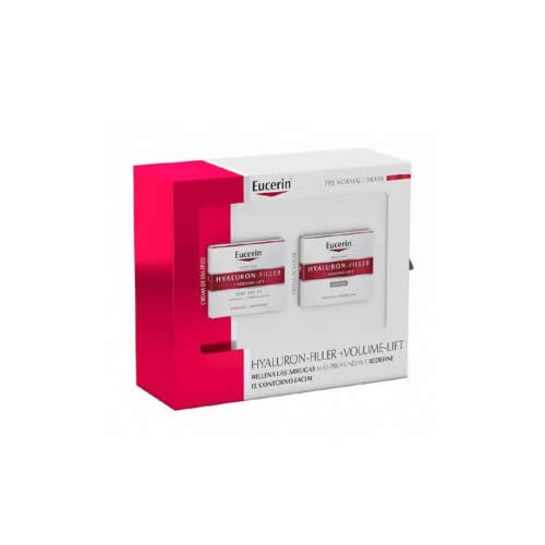 Eucerin hyaluron-filler volume+lift pack dia+nit