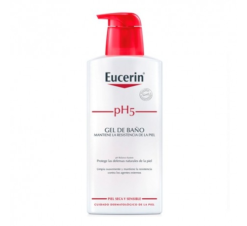 EUCERIN PIEL SENSIBLE PH-5 GEL DE BAÑO (400 ML)