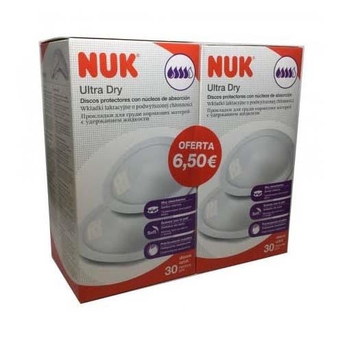 Discos protectores ultra dry - nuk discos protectores (60 u)