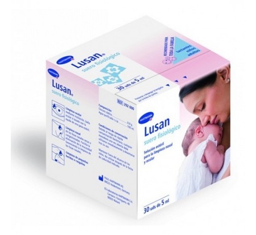 Lusan suero fisiologico nasal (30 monodosis 5 ml)