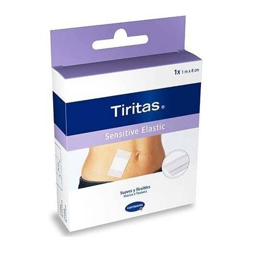 Tiritas soft white - aposito adhesivo (1 unidad 1 m x 8 cm)