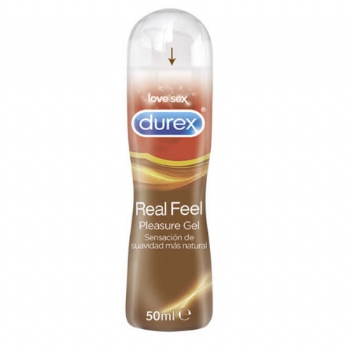 Durex real feel pleasure gel vaginal (50 ml)