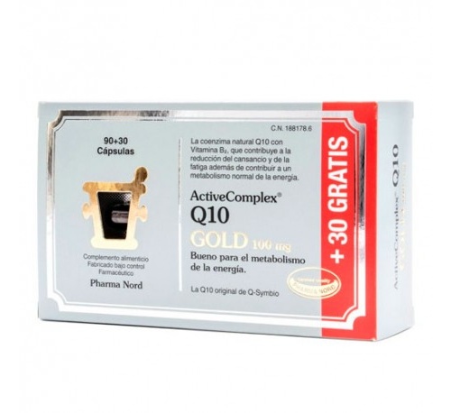 Activecomplex q10 gold (90 + 30 capsulas)