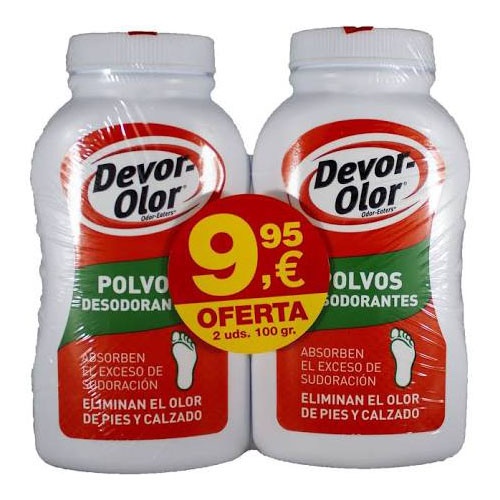 Devor olor polvos duplo