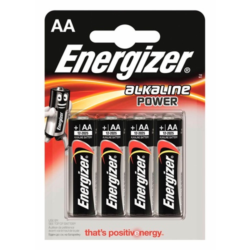 Pilas energizer alkaline aa lr6