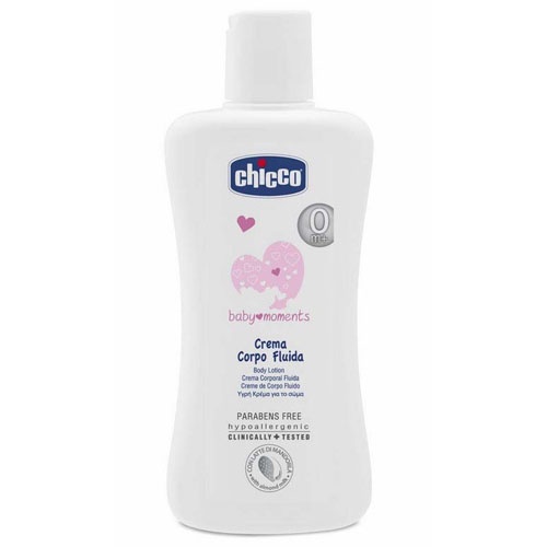 Crema corporal fluida - chicco baby moments (200 ml)