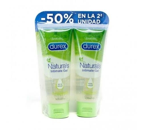 Durex naturals intimate gel (2 u x 100 ml)