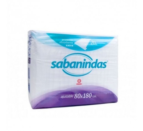 Protector de cama - sabanindas (80 x 180 20 u)