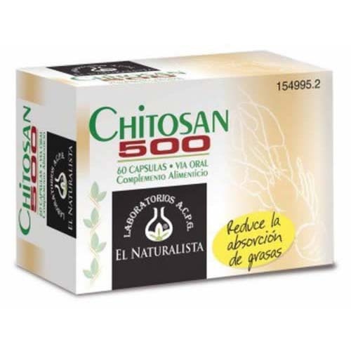 Chitosan 500 el naturalista (60 capsulas)