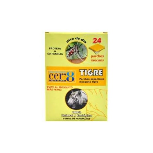 Cer'8 antimosquitos tigre 24 parch