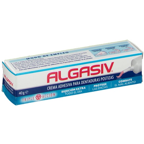 Algasiv crema adhesiva dentadura postiza (40 g)