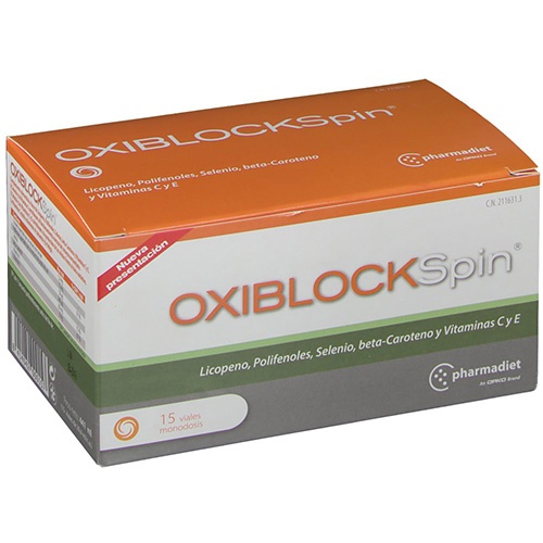 Oxiblock spin (15 viales)