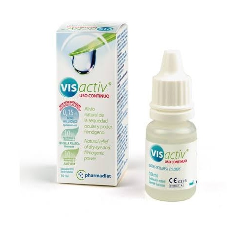 Vis activ esteril uso continuo - gotas oculares humectantes (10 ml)