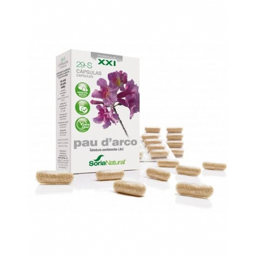 Soria natural cap.29s pau d'arco lp