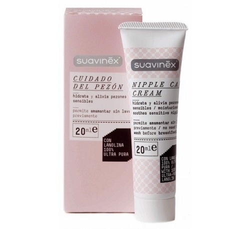 Suavinex crema cuidado pezon (20 ml)