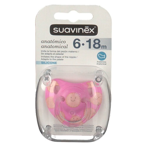 Chupete silicona t anatomica - suavinex (+ 6 m)