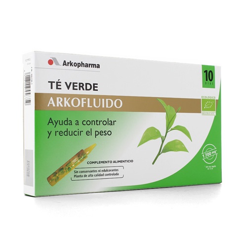 Arkopharma te verde (10 ampollas)