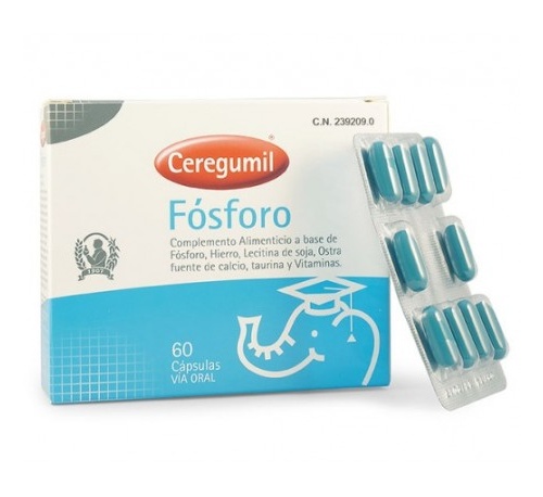 Ceregumil fosforo (60 capsulas)