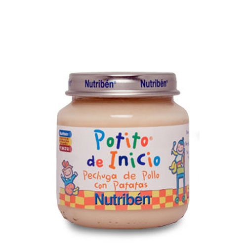 Nutriben pollo con patatas (potito inicio 130 g)