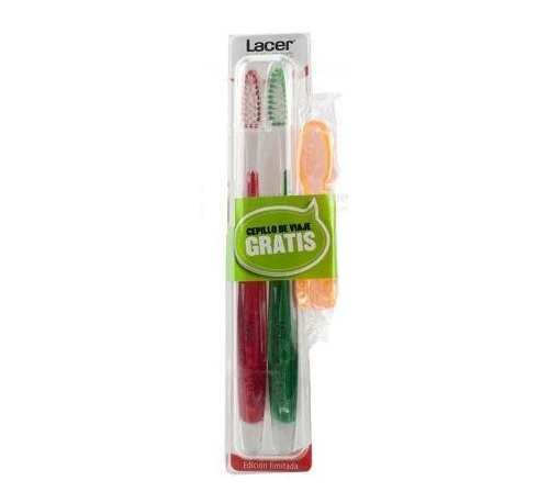 Cepillo dental adulto - lacer (medio duplo)