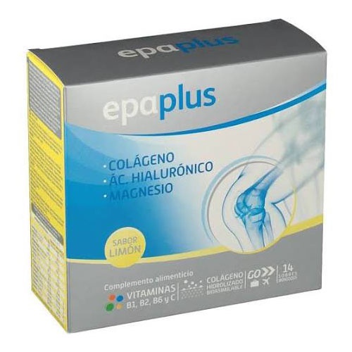 Epaplus colageno + hialuronico + magnesio (limon 14 sobres)