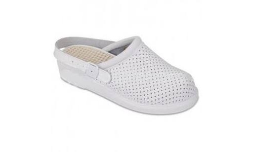 Zuecos - hankshoes micromasaje (blanco t-39)