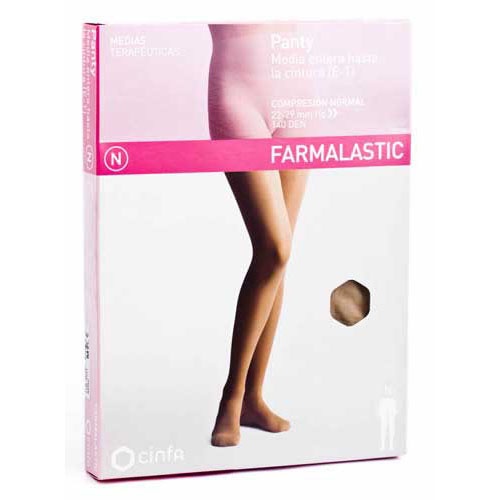 Panty comp normal 140 den - farmalastic (beige t- med)