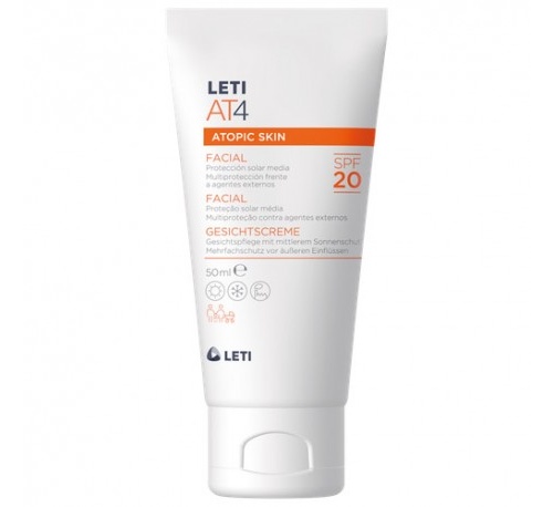 Leti at-4 crema facial spf 20 crema (50 ml)