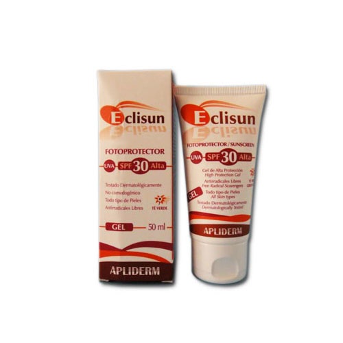 Eclisun spf 30a gel te verde (50 ml)