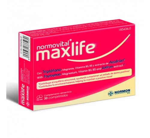 Normovital maxlife (30 comprimidos)