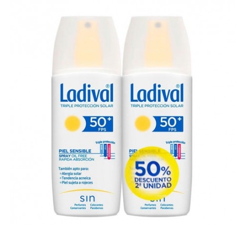 Ladival p sens spr fps50 pack 2ªu50%