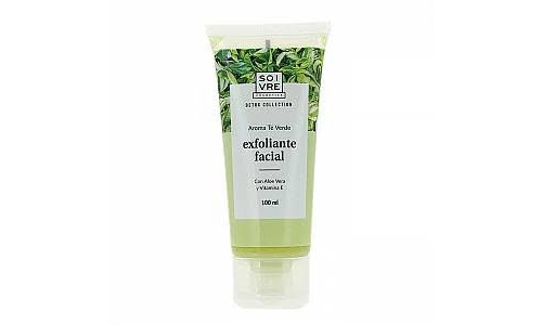 Soivre exfoliante facial aloe vera y vit e 100 ml