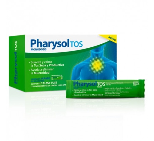 Pharysol tos monodosis (16 sobres 10 ml)