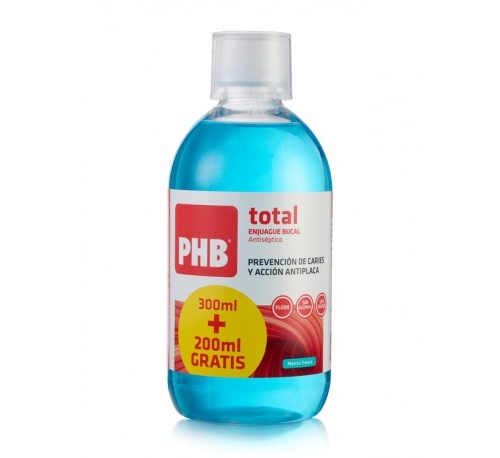 Phb total enjuague bucal (300 + 200 ml)