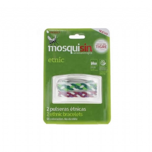 Mosquisin pulsera etnica (2 unidades)