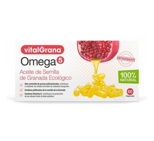 Omega 5 vitalgrana (60 capsulas)