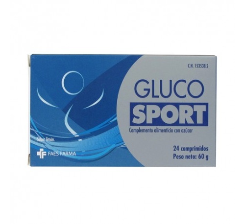 Glucosport tabletas (2.5 g 24 tabletas)