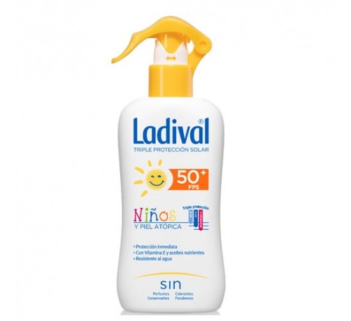 Ladival niños y pieles atopicas spray fps50+ (200 ml)