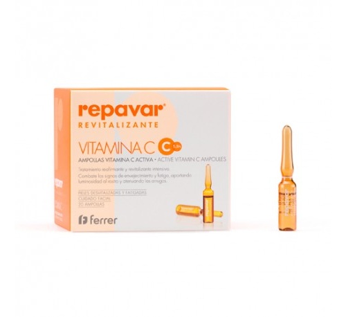 Repavar revitalizante ampollas (20 amp)